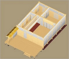 ３D建物間取り予想